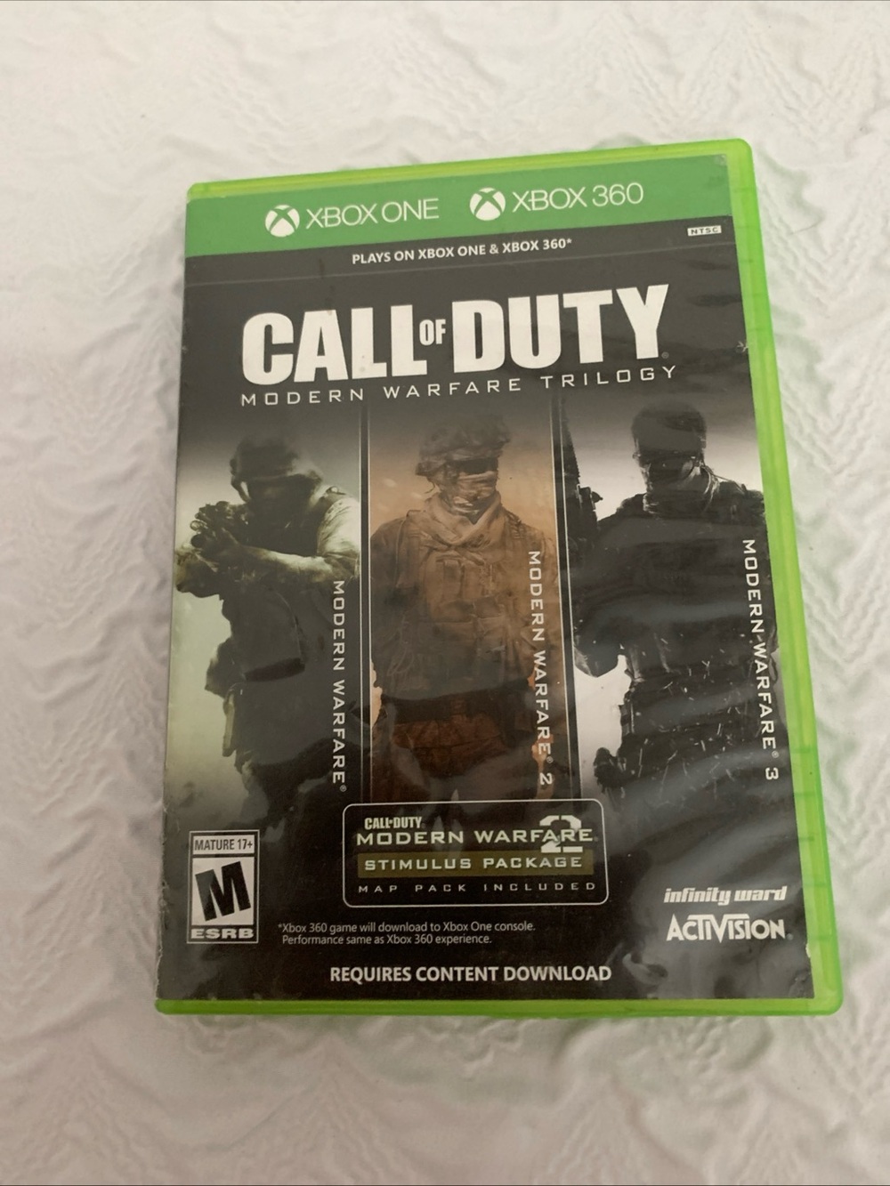 Call of Duty Modern Warfare Trilogy Xbox 360 M NTSC-U/C Multiplayer